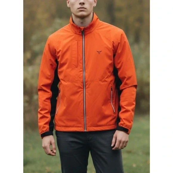 Footjoy Dryjoys Jacket Tour LTS Golf Full Zip Softshell Men's XL Sutton Bay Logo